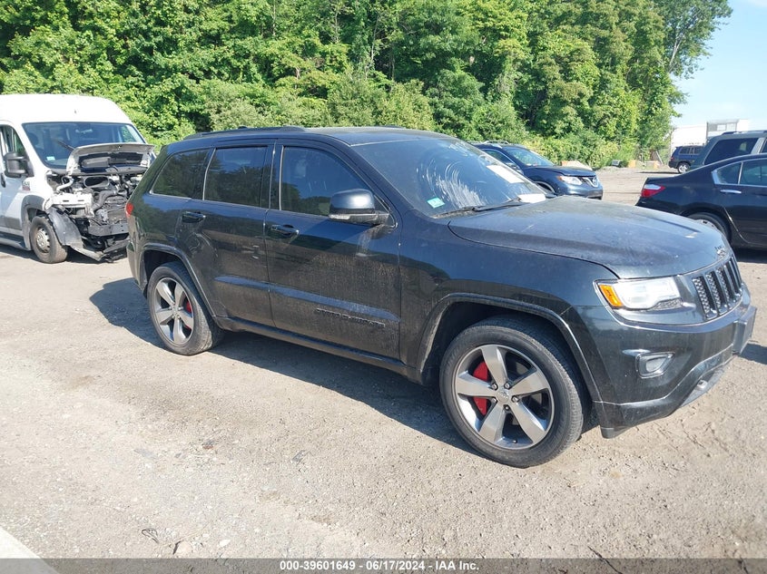 2014 Jeep Grand Cherokee Overland VIN: 1C4RJFCT4EC587354 Lot: 39601649