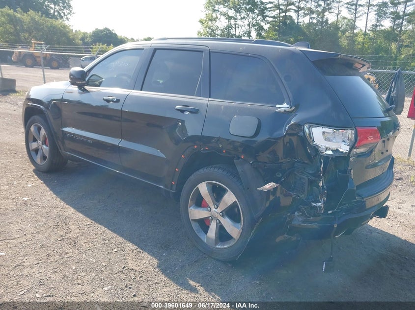 2014 Jeep Grand Cherokee Overland VIN: 1C4RJFCT4EC587354 Lot: 39601649