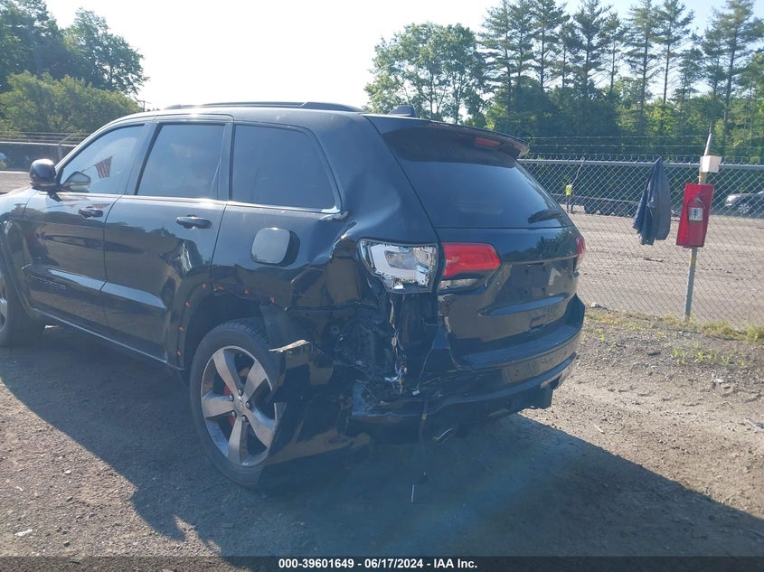 2014 Jeep Grand Cherokee Overland VIN: 1C4RJFCT4EC587354 Lot: 39601649