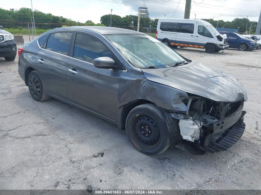 2019 Nissan Sentra S VIN: 3N1AB7APXKY386425 Lot: 39601653