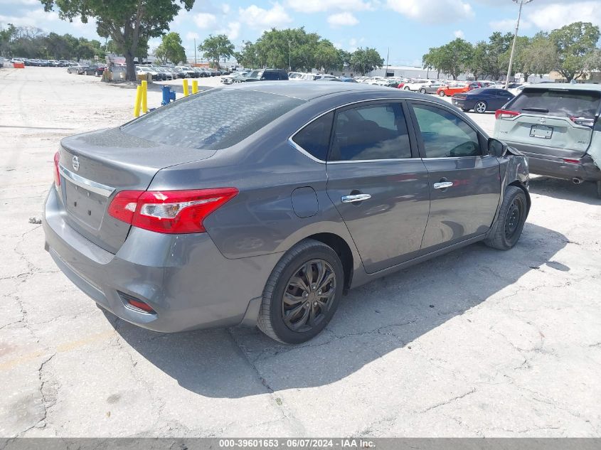 2019 Nissan Sentra S VIN: 3N1AB7APXKY386425 Lot: 39601653