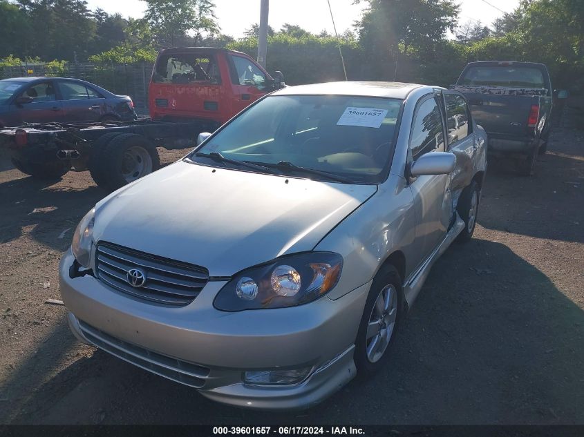 2004 Toyota Corolla S VIN: 2T1BR32E04C288882 Lot: 39601657