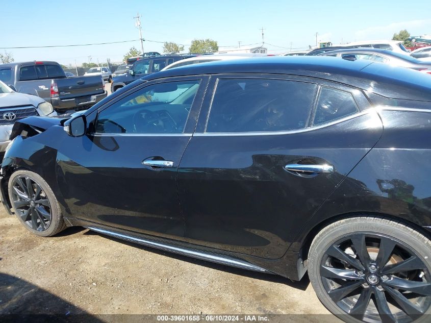 2016 Nissan Maxima 3.5 Sr VIN: 1N4AA6AP9GC907151 Lot: 39601658