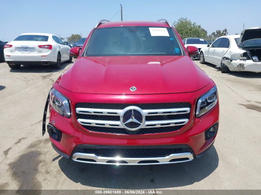 2021 Mercedes-Benz Glb 250 VIN: W1N4M4GB5MW120733 Lot: 39601659