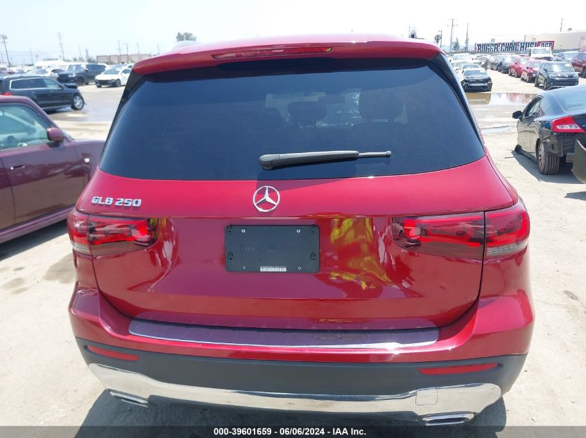 2021 Mercedes-Benz Glb 250 VIN: W1N4M4GB5MW120733 Lot: 39601659