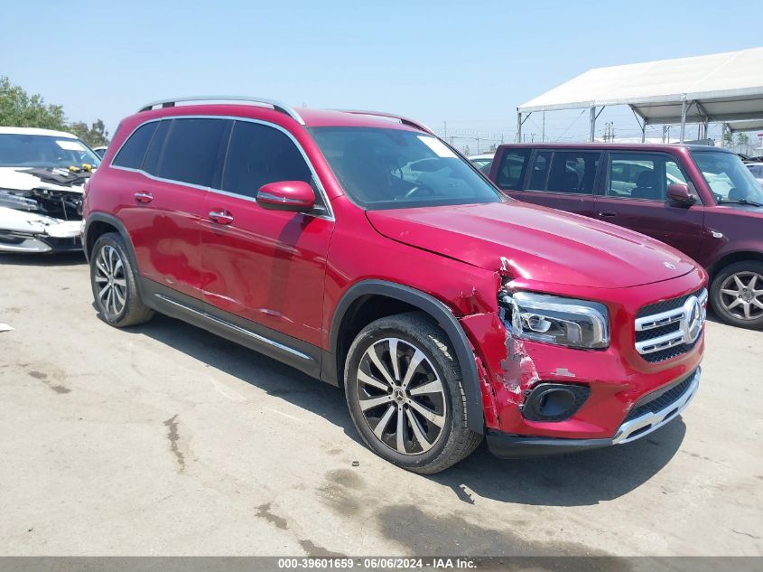 2021 Mercedes-Benz Glb 250 VIN: W1N4M4GB5MW120733 Lot: 39601659