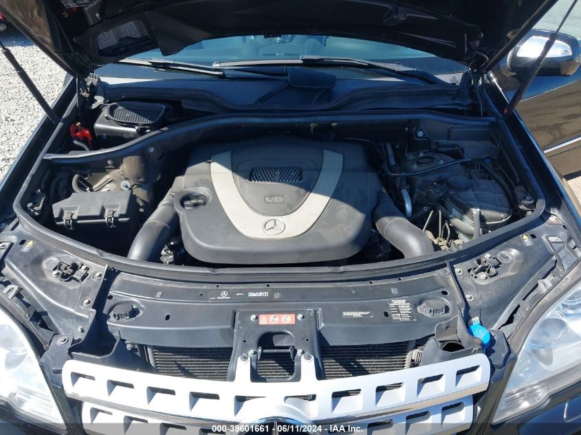 2009 Mercedes-Benz Ml 350 4Matic VIN: 4JGBB86E49A500833 Lot: 39601661