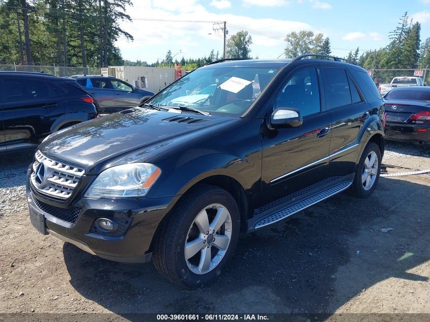 2009 Mercedes-Benz Ml 350 4Matic VIN: 4JGBB86E49A500833 Lot: 39601661
