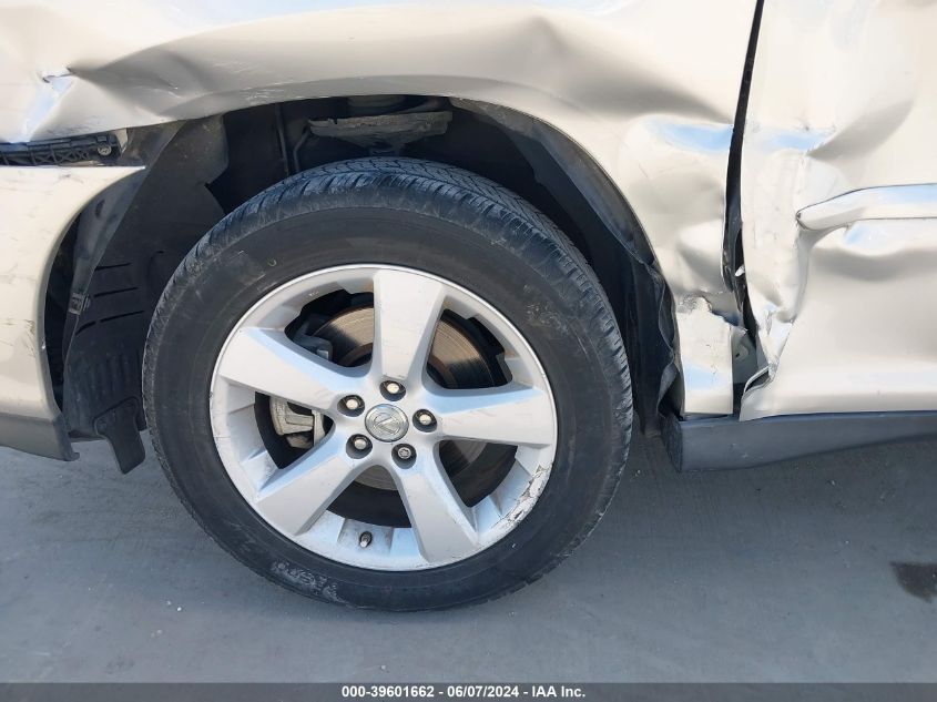 2008 Lexus Rx 350 VIN: 2T2GK31U48C035410 Lot: 39601662