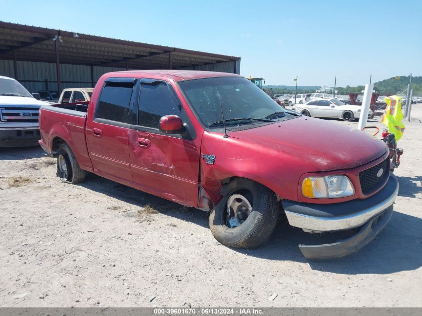 2001 Ford F-150 Harley-Davidson Edition/King Ranch Edition/Lariat/Xlt VIN: 1FTRW07W91KF29386 Lot: 39601670