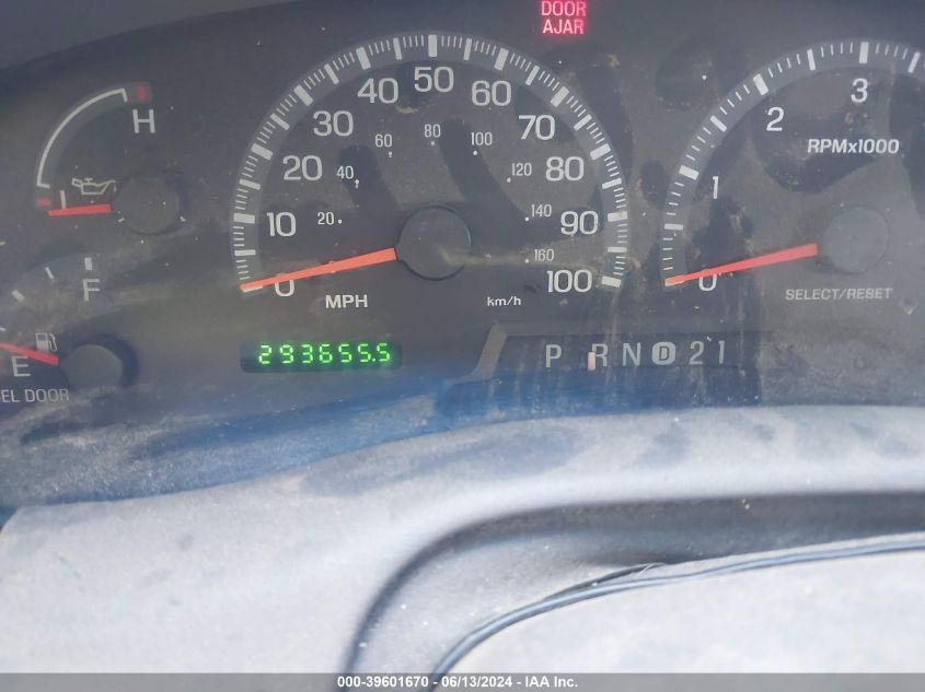 2001 Ford F-150 Harley-Davidson Edition/King Ranch Edition/Lariat/Xlt VIN: 1FTRW07W91KF29386 Lot: 39601670