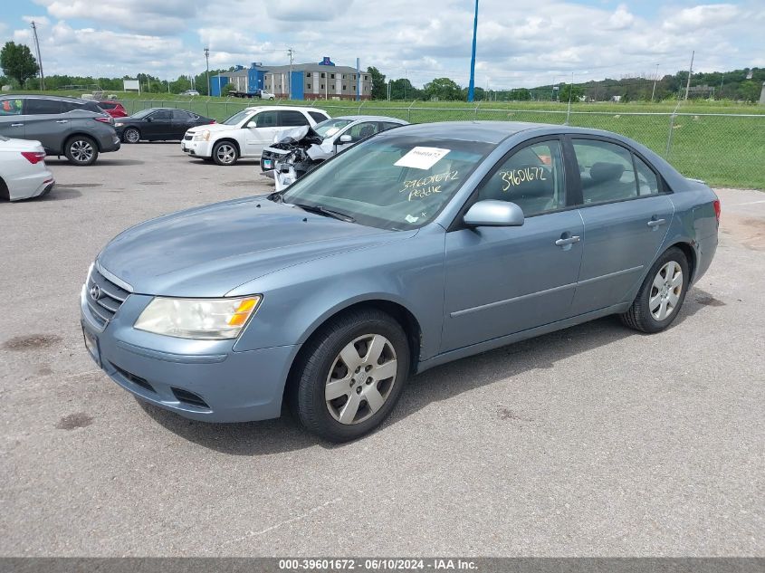 2009 Hyundai Sonata Gls VIN: 5NPET46C29H543159 Lot: 39601672