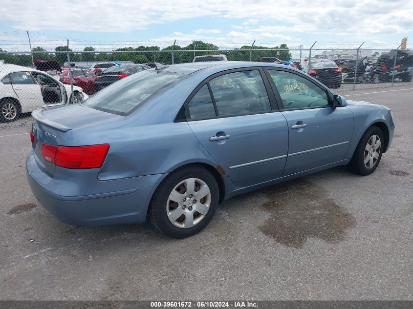 2009 Hyundai Sonata Gls VIN: 5NPET46C29H543159 Lot: 39601672