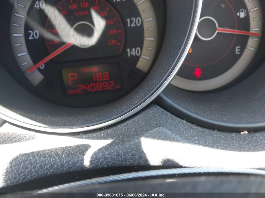 2010 Kia Forte Ex VIN: KNAFU4A29A5245161 Lot: 39601675