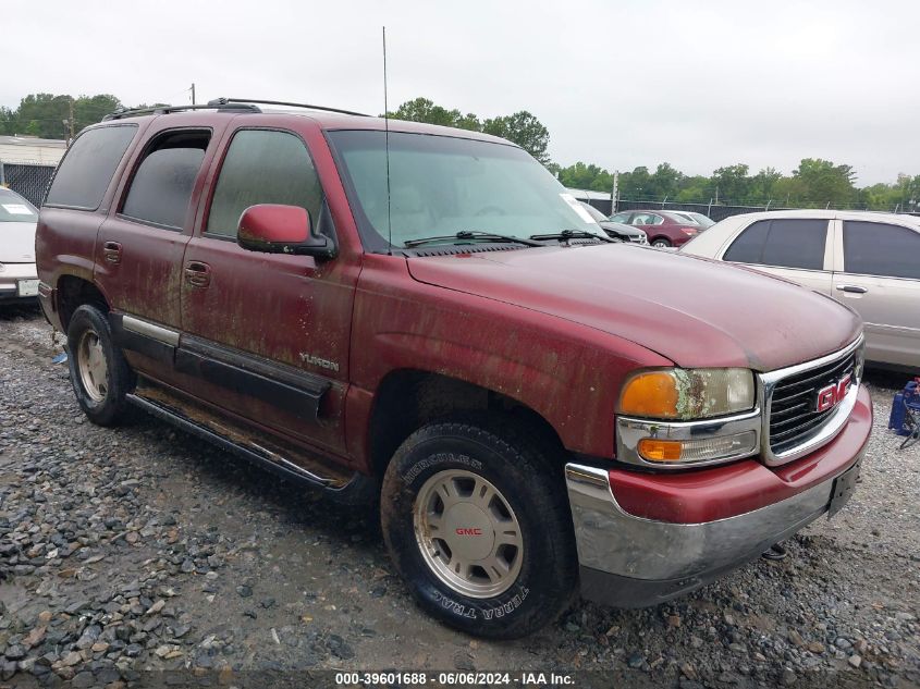 2001 GMC Yukon Slt VIN: 1GKEC13T01J197163 Lot: 39601688