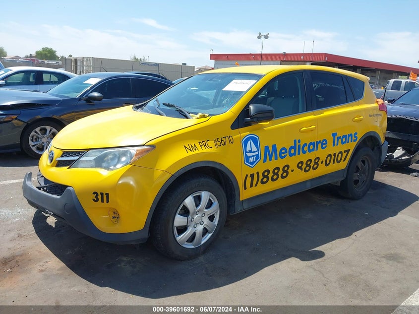 2014 TOYOTA RAV4 LE - 2T3ZFREV6EW087128