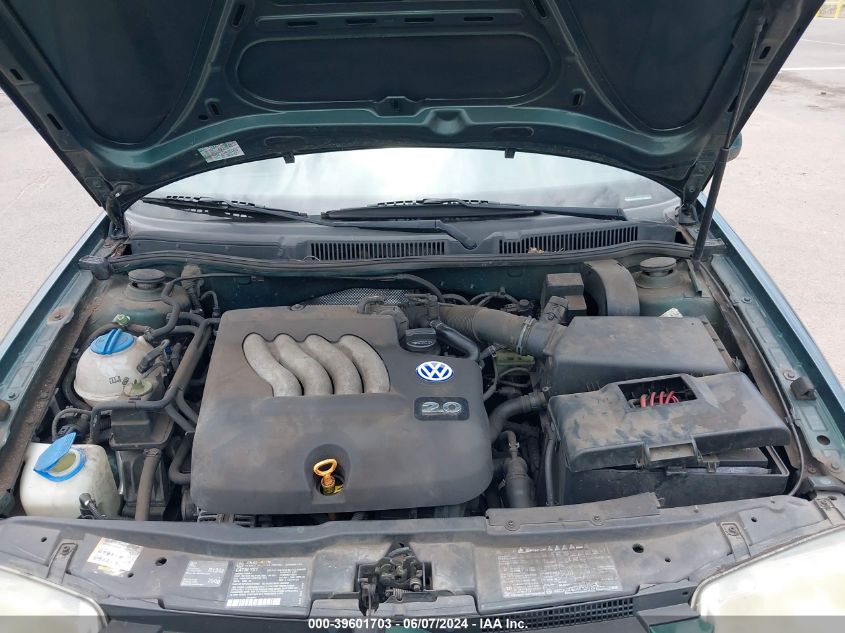 2000 Volkswagen Jetta Gls VIN: 3VWSC29MXYM136854 Lot: 39601703