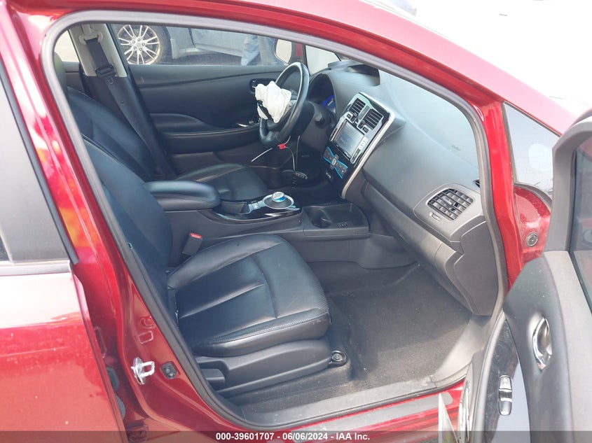 2014 Nissan Leaf Sl VIN: 1N4AZ0CP2EC339311 Lot: 39601707