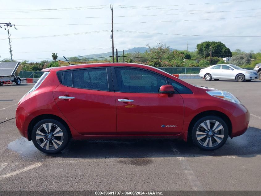 2014 Nissan Leaf Sl VIN: 1N4AZ0CP2EC339311 Lot: 39601707