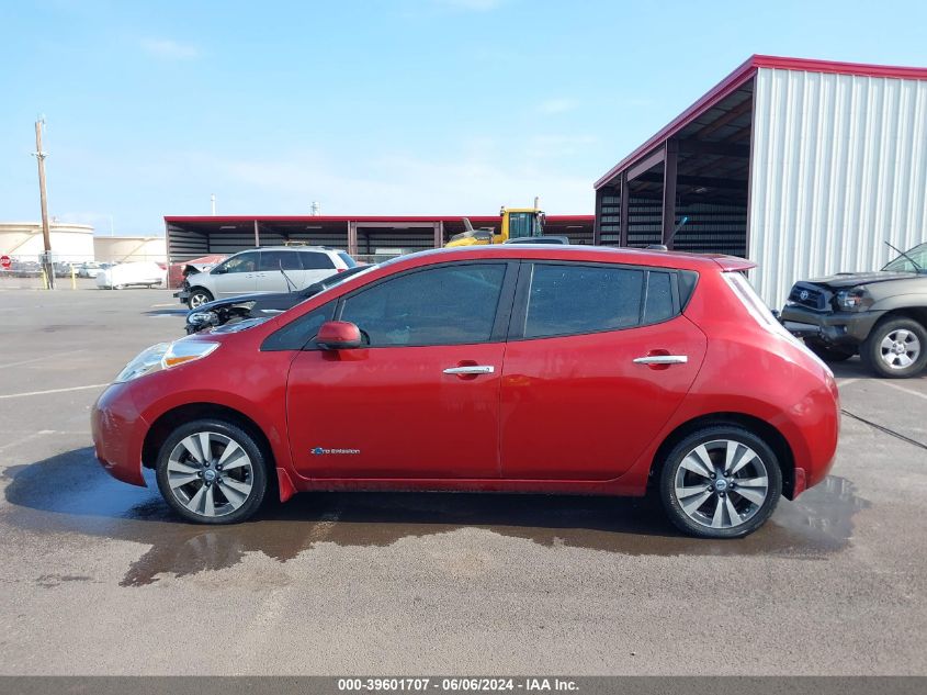 2014 Nissan Leaf Sl VIN: 1N4AZ0CP2EC339311 Lot: 39601707