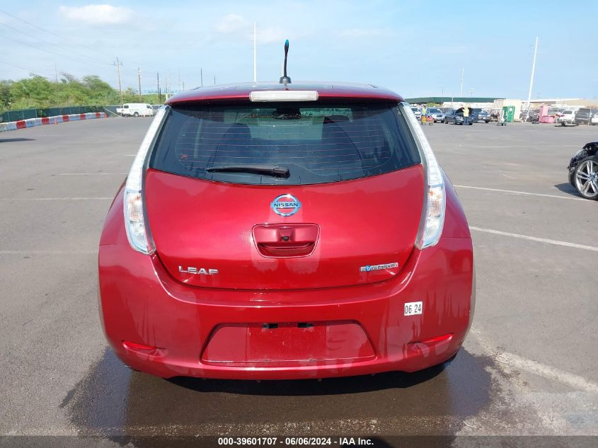 2014 Nissan Leaf Sl VIN: 1N4AZ0CP2EC339311 Lot: 39601707