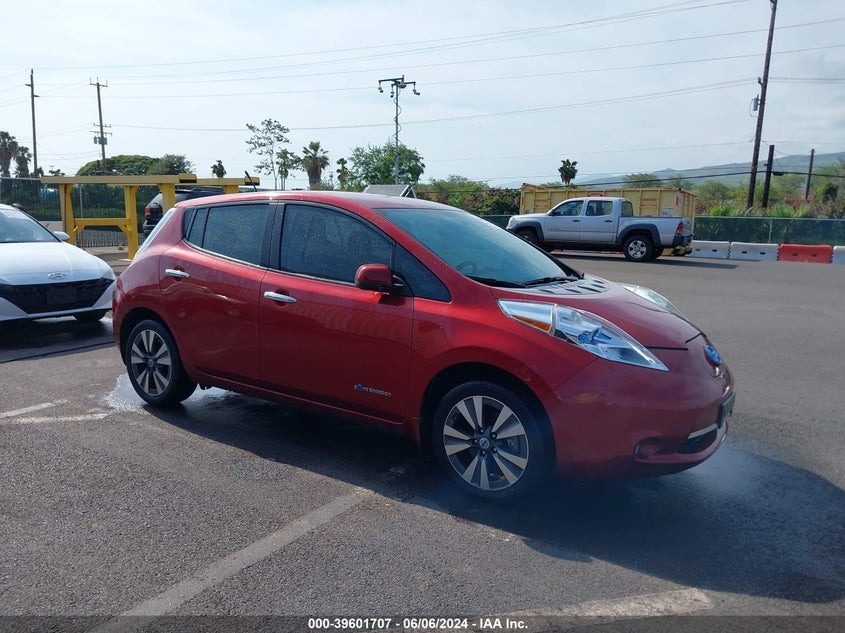 2014 Nissan Leaf Sl VIN: 1N4AZ0CP2EC339311 Lot: 39601707