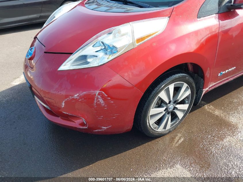 2014 Nissan Leaf Sl VIN: 1N4AZ0CP2EC339311 Lot: 39601707