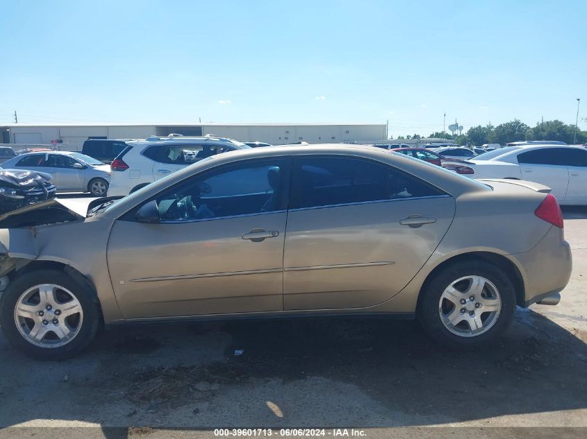 2007 Pontiac G6 VIN: 1G2ZG58N274224541 Lot: 39601713