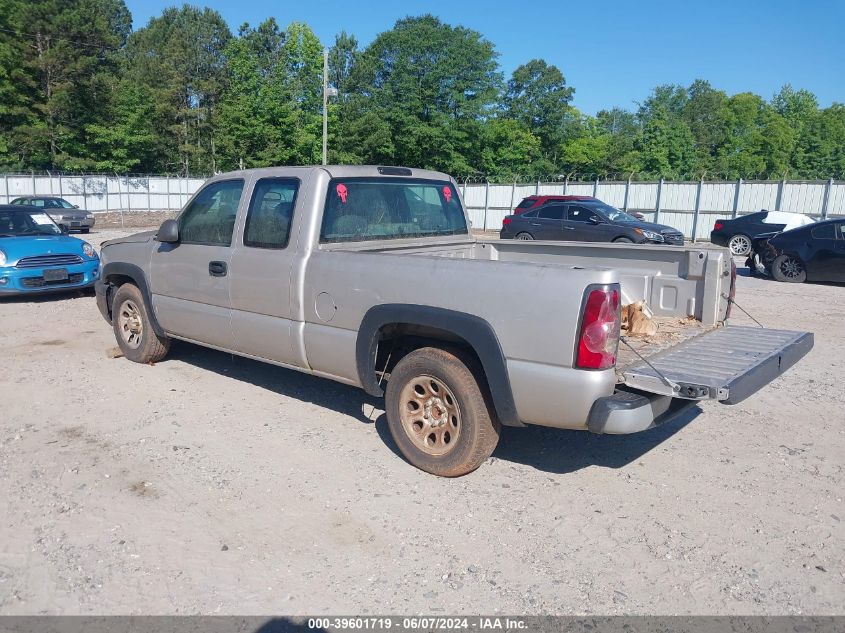 1GCEC19VX7Z142458 | 2007 CHEVROLET SILVERADO 1500 CLASSIC