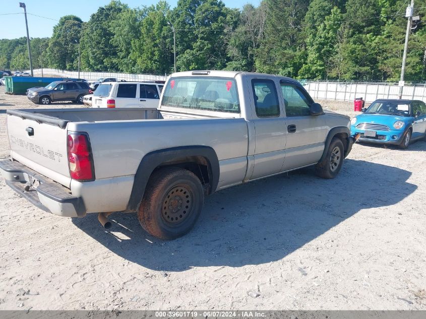 1GCEC19VX7Z142458 | 2007 CHEVROLET SILVERADO 1500 CLASSIC