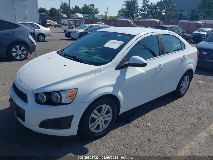 2013 Chevrolet Sonic Lt VIN: 1G1JC5SH7D4200411 Lot: 39601723