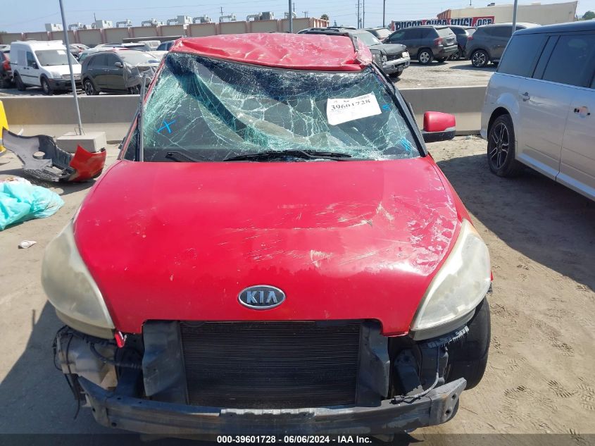 2012 Kia Soul + VIN: KNDJT2A65C7357910 Lot: 39601728