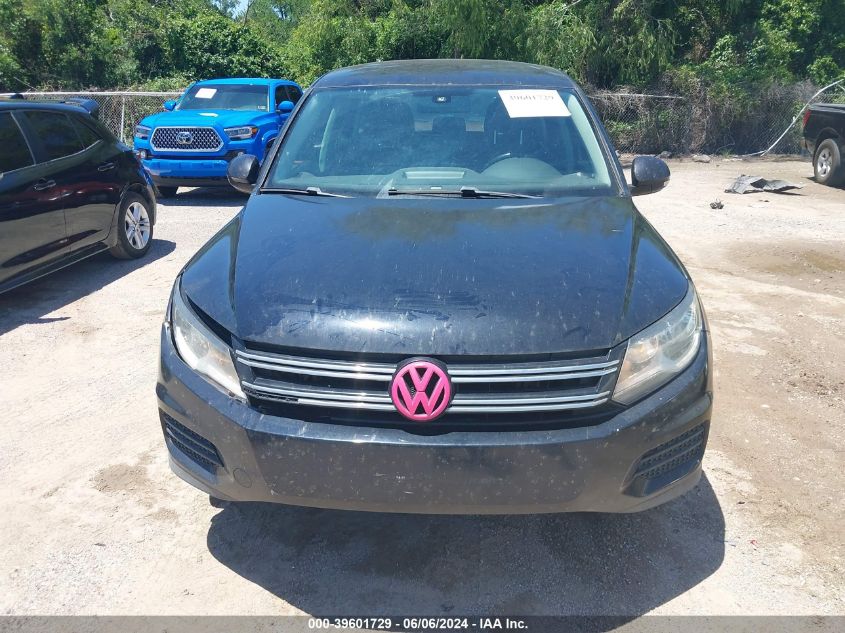 2014 Volkswagen Tiguan S VIN: WVGAV3AXXEW502095 Lot: 39601729