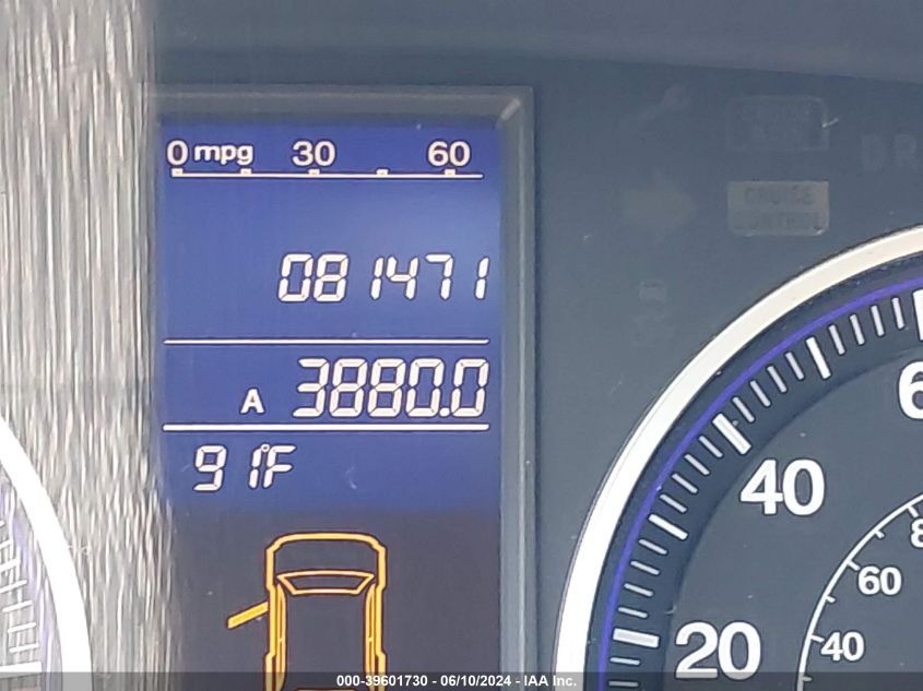 2010 Honda Cr-V Ex-L VIN: 5J6RE4H72AL066528 Lot: 39601730