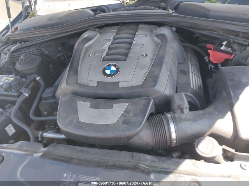 2008 BMW 550I VIN: WBANW53528CT50472 Lot: 39601736