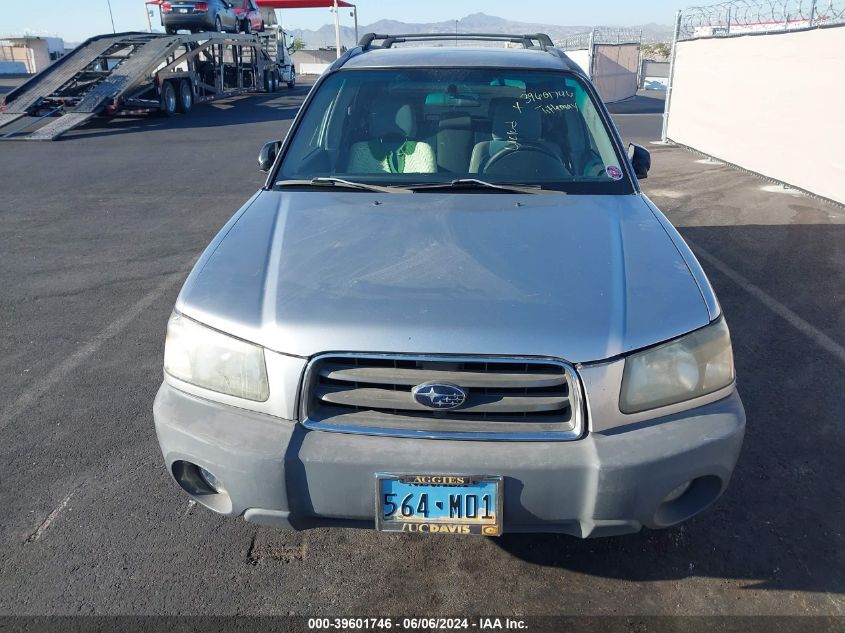 2005 Subaru Forester 2.5X VIN: JF1SG63675H740022 Lot: 39601746