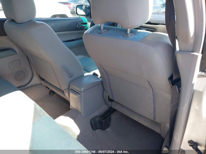 2005 Subaru Forester 2.5X VIN: JF1SG63675H740022 Lot: 39601746