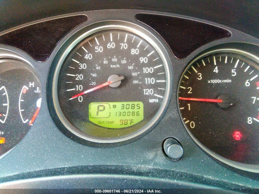 2005 Subaru Forester 2.5X VIN: JF1SG63675H740022 Lot: 39601746