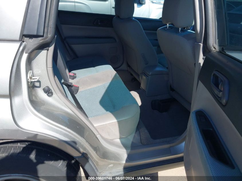 2005 Subaru Forester 2.5X VIN: JF1SG63675H740022 Lot: 39601746