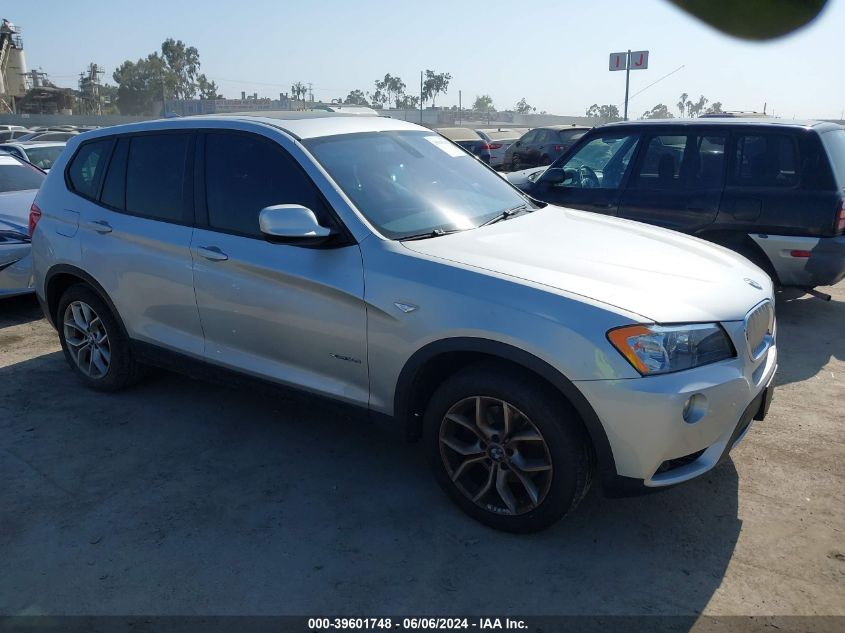 2012 BMW X3 xDrive35I VIN: 5UXWX7C53CL975826 Lot: 39601748