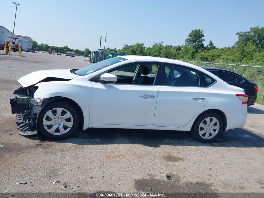 2015 Nissan Sentra Sv VIN: 3N1AB7AP9FY304092 Lot: 39601751