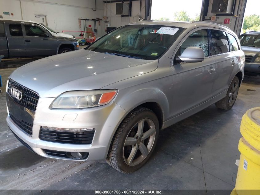 2009 Audi Q7 3.0 Tdi VIN: WA1AM74L19D036222 Lot: 39601755