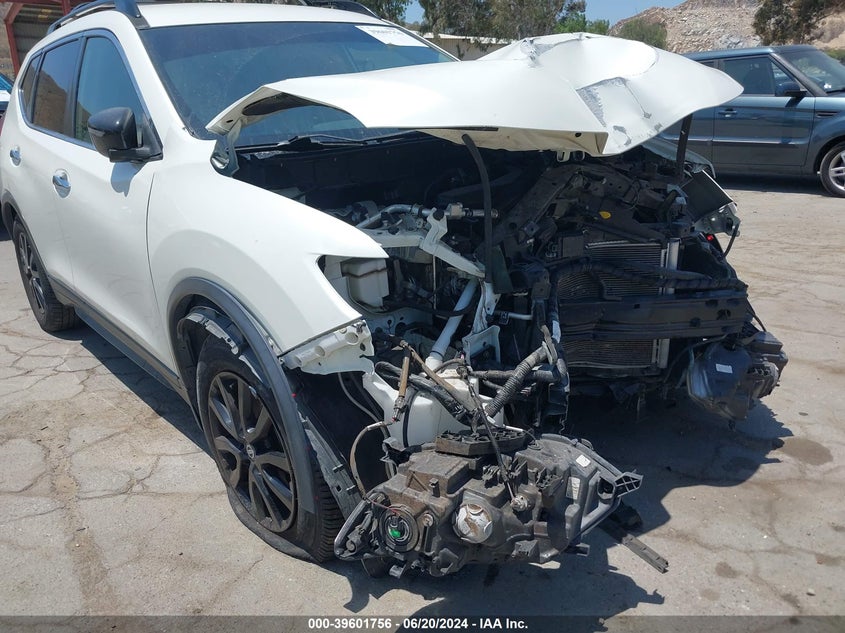 2017 Nissan Rogue Sv VIN: 5N1AT2MTXHC867133 Lot: 39601756