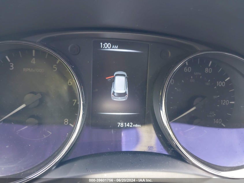 2017 Nissan Rogue Sv VIN: 5N1AT2MTXHC867133 Lot: 39601756