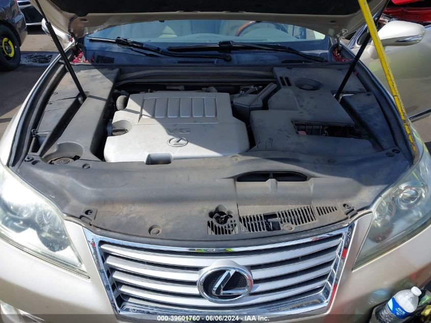 2011 Lexus Es 350 VIN: JTHBK1EG9B2452937 Lot: 39601760