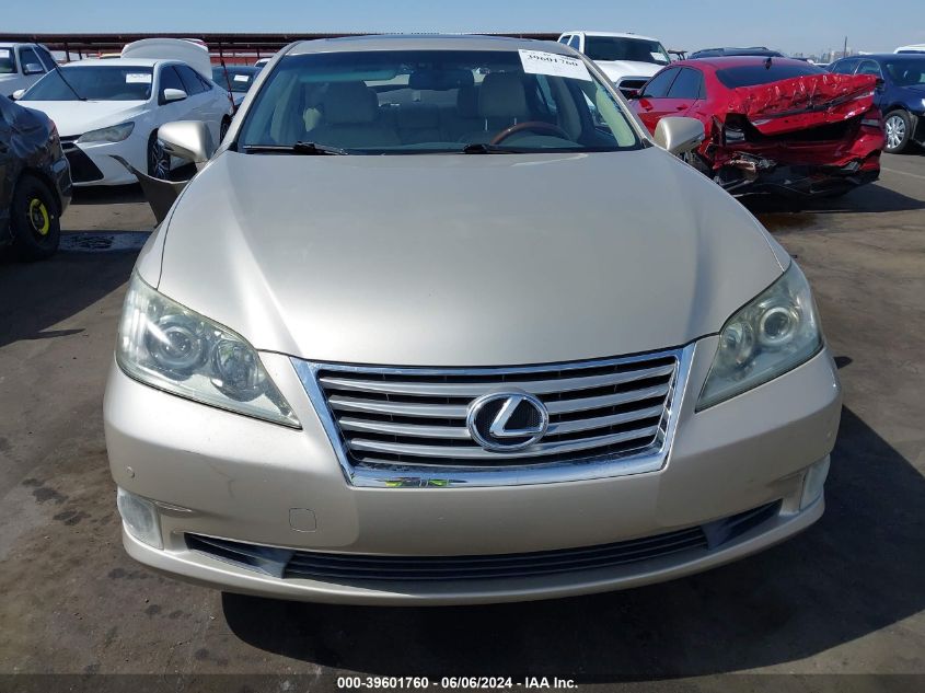 2011 Lexus Es 350 VIN: JTHBK1EG9B2452937 Lot: 39601760