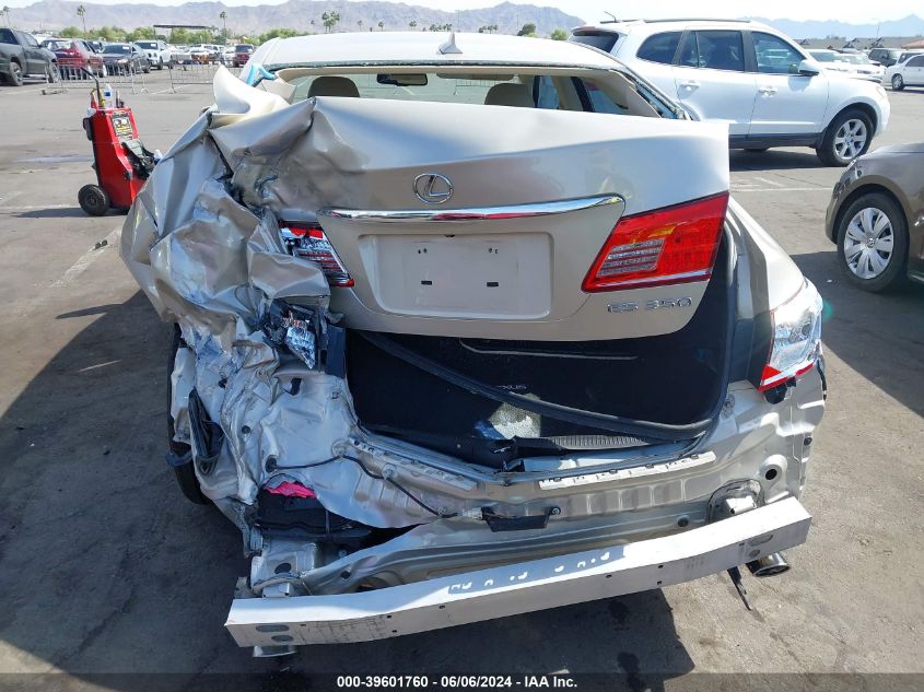 2011 Lexus Es 350 VIN: JTHBK1EG9B2452937 Lot: 39601760