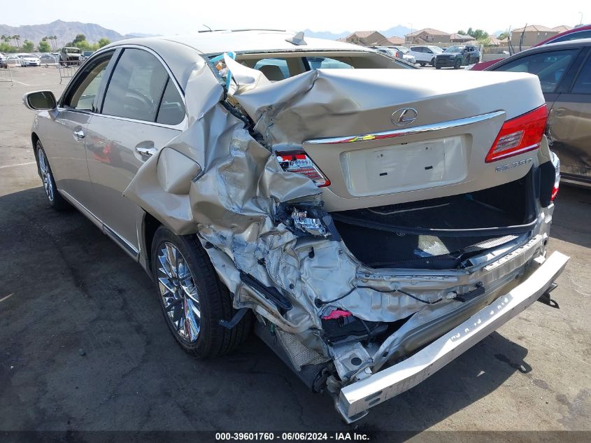 2011 Lexus Es 350 VIN: JTHBK1EG9B2452937 Lot: 39601760