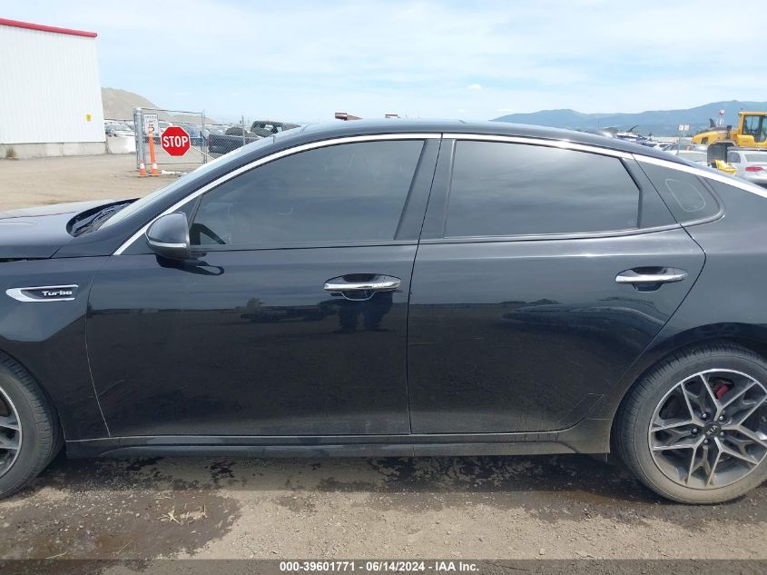 2019 KIA OPTIMA SX TURBO - 5XXGW4L25KG366815