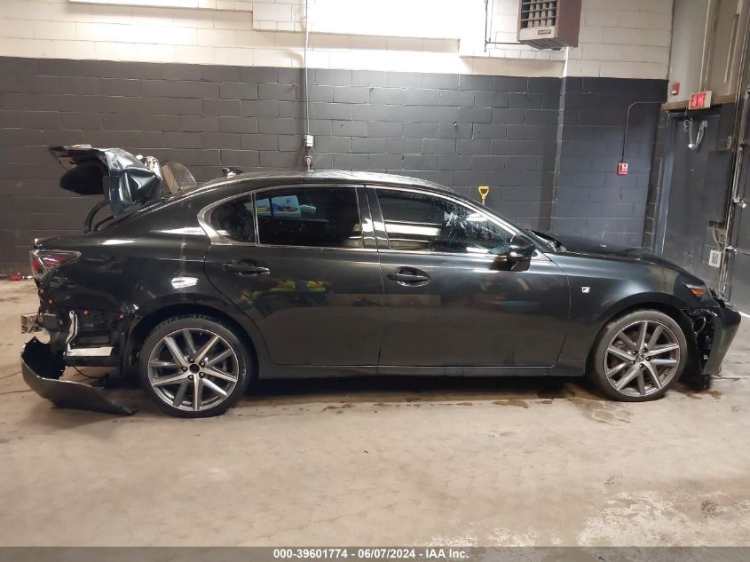 2018 Lexus Gs 350 F Sport VIN: JTHCZ1BL1JA008750 Lot: 39601774